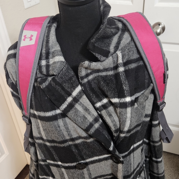 Under Armour Pink and Gray Men's Backpack - Picture 9 of 9